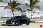 Lexus RX350 F-Sport on Vossen Wheels (HF-1) 2018 года